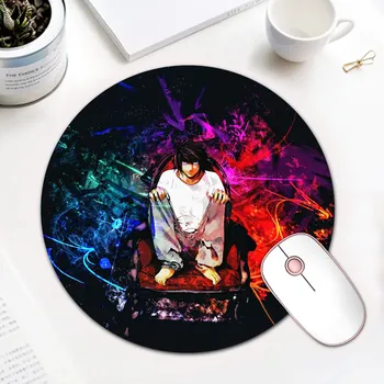 

Comfort Death Note Round Mouse Mat Gaming Mousepad Computer Mouse Pad Anime Best Mice Mats for Gamer Gift Desk Mat