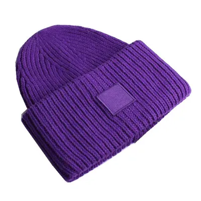 AC Studios Smiling face Beanie Skull Caps knitted Cashmere Eye Warm Couple Lovers Acne Hats Tide Street Hip-hop Wool Cap Adult 7