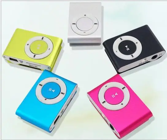 Горячая MP802 красочные MP3 металлические карты музыкальный плеер MP3 Железный клип MP3 без экрана мини спортивные MP3
