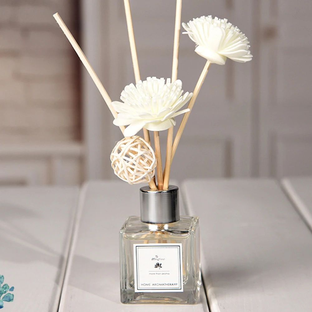 

Office Decoration Fragrance Portable Aroma Diffuser Set DIY Purifying Air Car Exquisite Home Aromatherapy Rattan Sticks No Fire