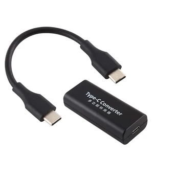 

Laptop Power Adapter DC 7.9 x 5.5mm Power Jack Female to USB-C/Type-C Female Power Connector Adapter for Lenovo