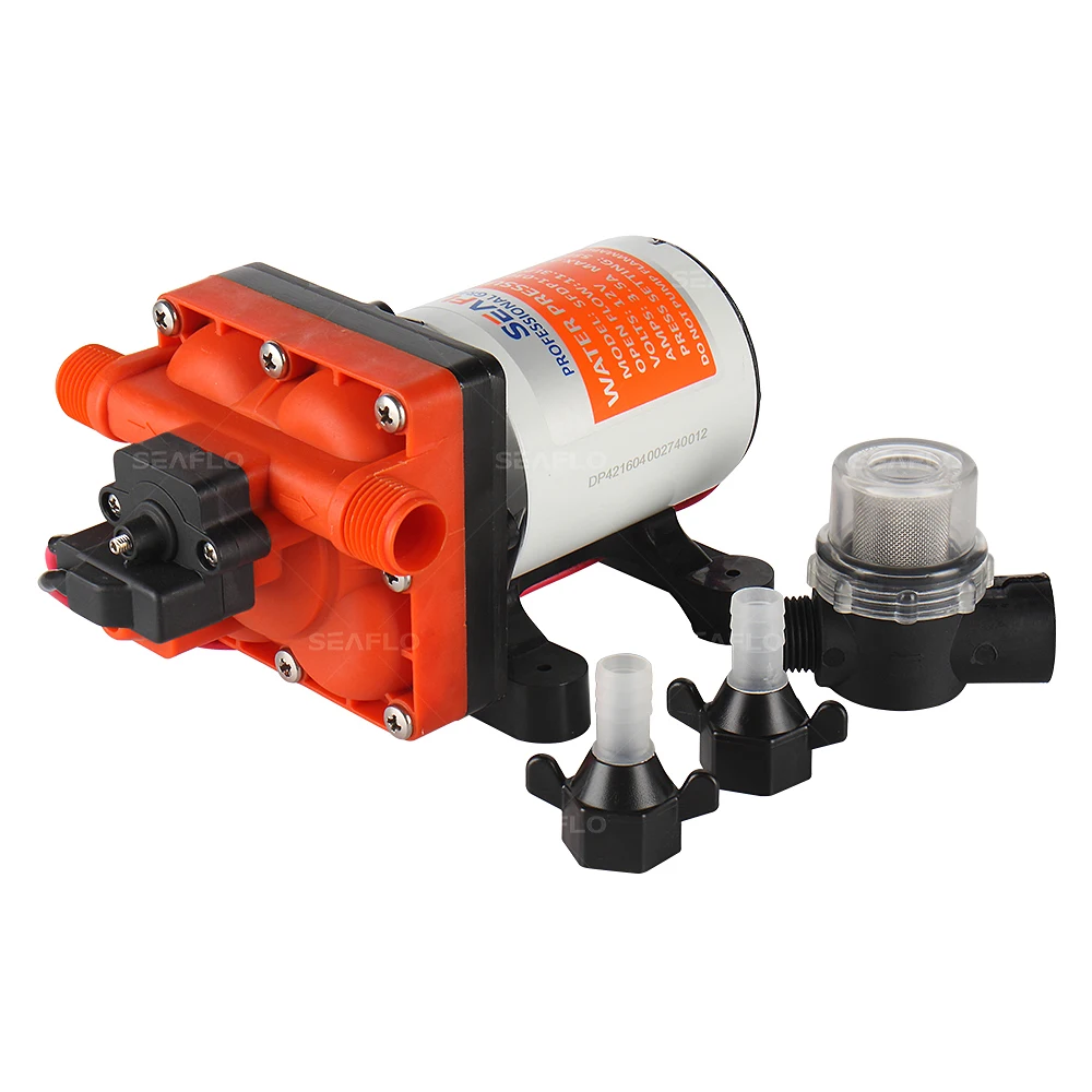 SEAFLO 24 вольт 55PSI 3 0 GPM насос водяного давления|boat water pump|marine pumpboat yachting marine |