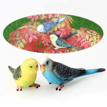 

Artificial Forest Bird Mini Animal Model Garden Lawn Yard Ornament Decor