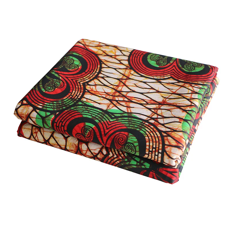 New arrival Ankara African Style Wax Print Fabric Real Java wax fabric nederlands fabric 6 yards for Women dress