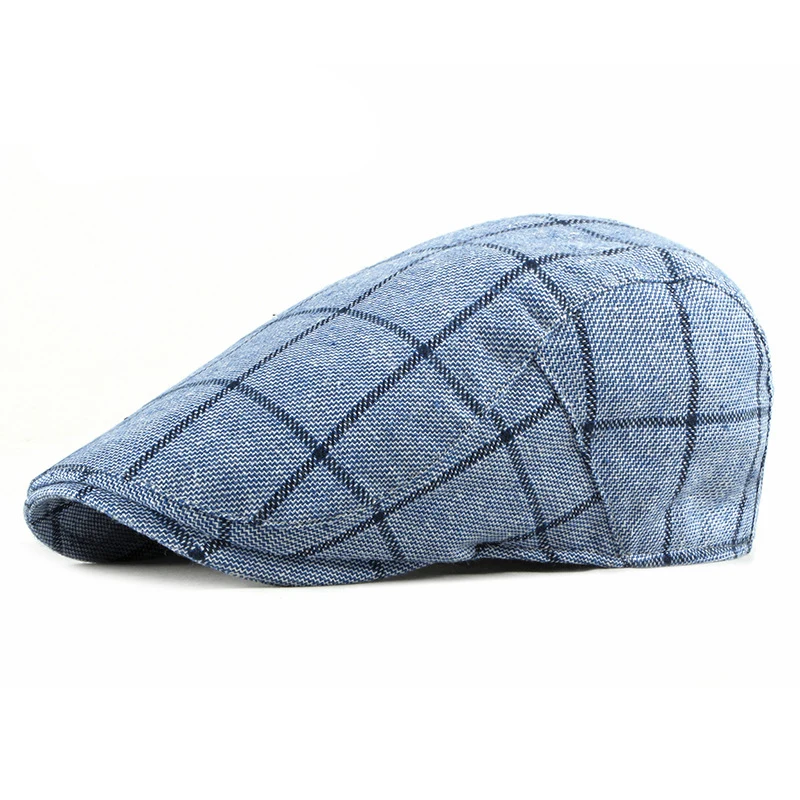 Plaid Beret Hat British Style Flat Cap For Men Gorras Hombre Women Vintage  Gatsby Newsboy Cap Spring Summer Driver Cabbie Hat - AliExpress