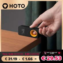 Telemetro Laser intelligente HOTO, strumenti per l'edilizia, metro a nastro Laser, intelligente, 30M, Display OLED, distanziometro Laser