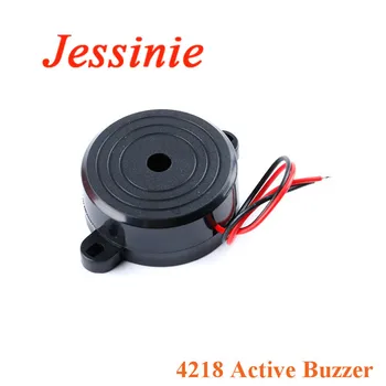 

4218 Active Piezoelectric Buzzer High Decibel Piezo Electric Alarm Sound DC12V 42*18MM 42x18mm Alarm with Wire