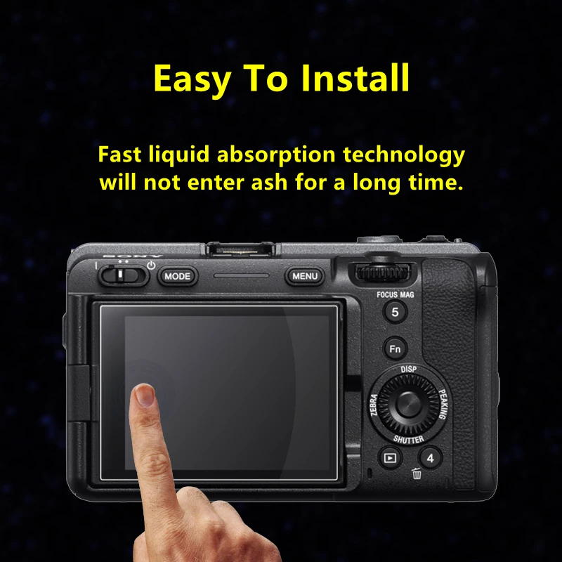Ultra Fino, Dureza, Se Fits Sony fx3 Camera
