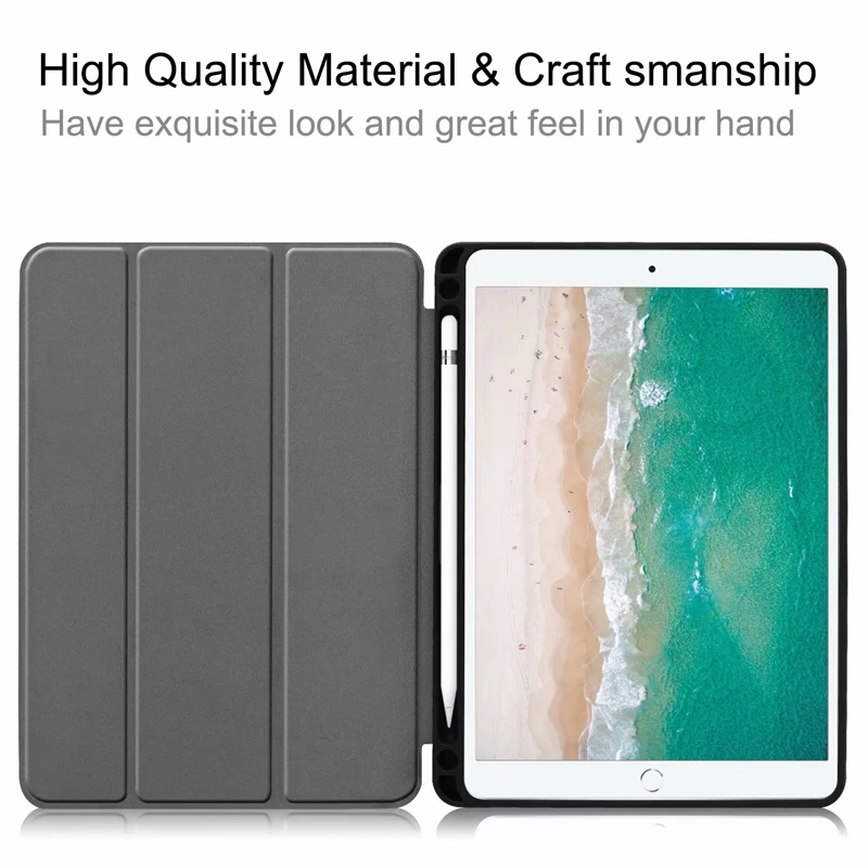 30 шт. для iPad 9,7 чехол книжка откидная крышка для iPad Air 2 Air 1 чехол 5 6 5th 6th поколения со стилусом расположение ручки