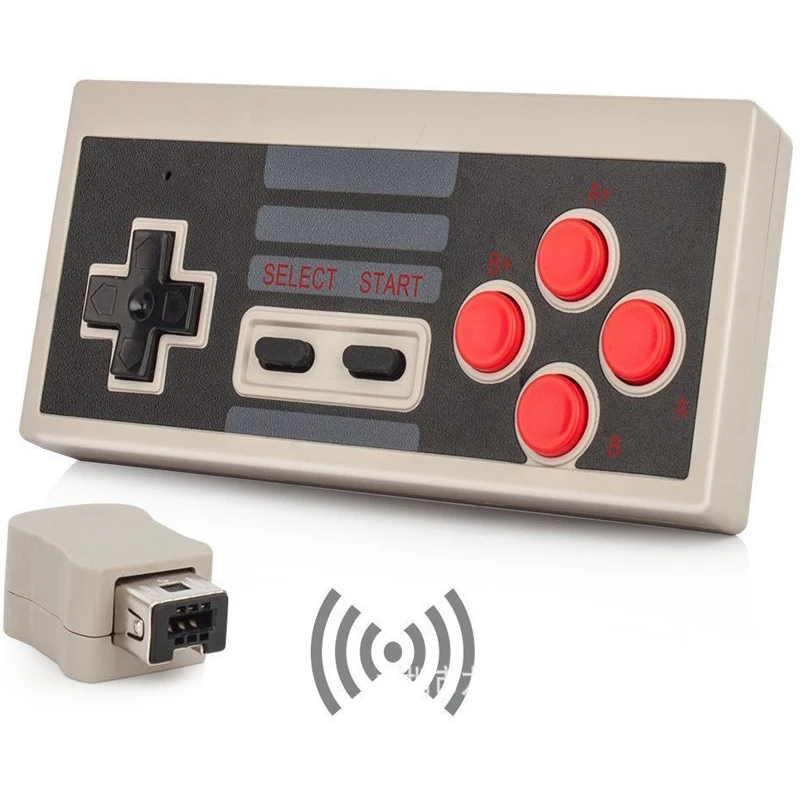 1 шт. 2,4 ГГц мини беспроводной контроллер геймпад для NES Classic Edition игровая Системы в коробке