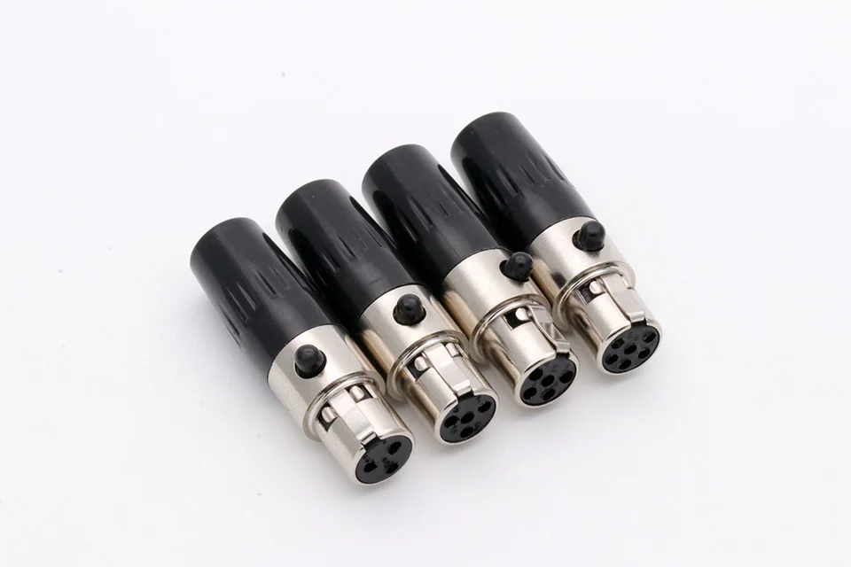mini xlr connecteur audio pour microphone xlr châssis panneau montage petite prise