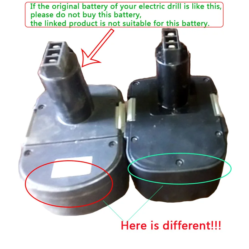 Laipuduo 12V 2000mAh Ni CD аккумулятор для электроинструмента Interskol H12 беспроводная дрель 2