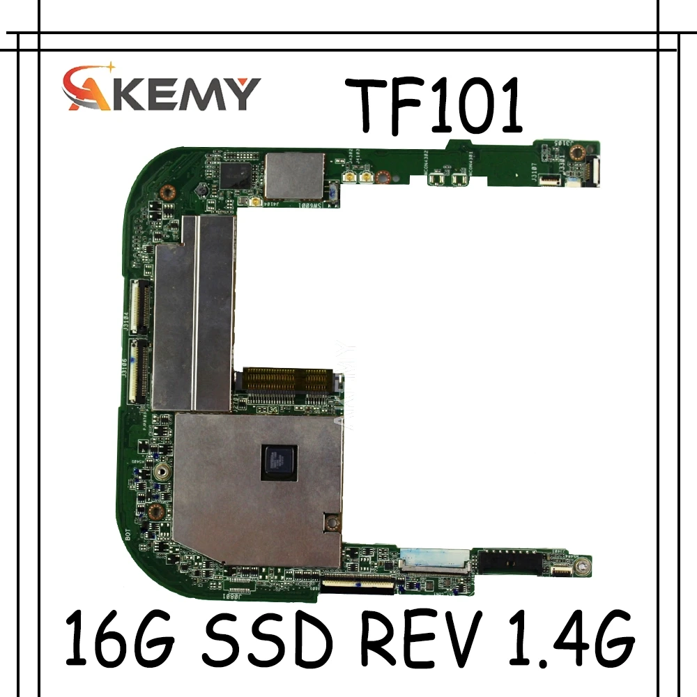 Материнская плата EP101 для For Asus Eee Pad TF101 TF101G Tablet PC Rev1.4G материнская 16G SSD board 100% тест |