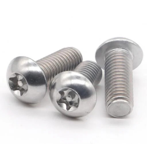 Винты torx M3 M4 M5 с сердечником круглые крепежные болты типа зонтика из нержавеющей