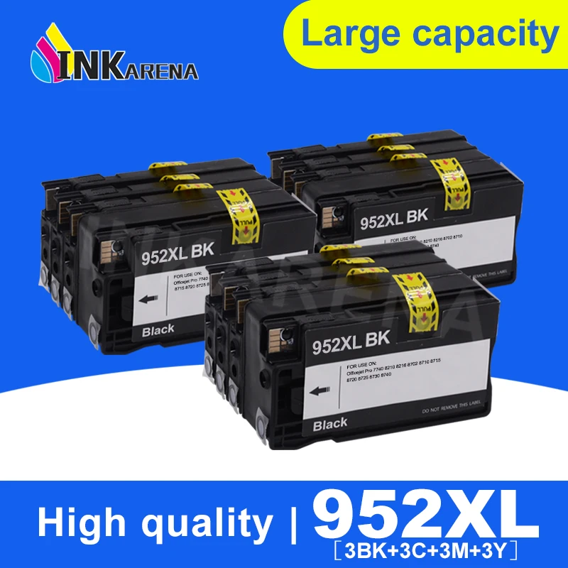 Картридж для принтера HP 952 Officejet Pro 7740 8210 8218 8710 8715 8720 8725 8728 8730 8740 | Компьютеры и офис