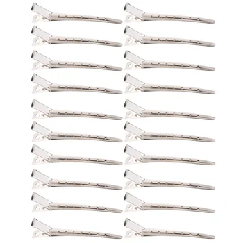 

20Pcs Duckbill Clip Nice Fine Chic Safe Hairpin Gift Hairdressing Clip Dividing Clamp