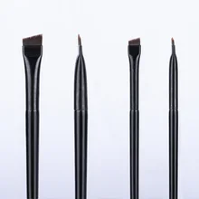 

Angled Eyeliner Oblique Flat Edge Make-up Brushes Microbrush Super Thin Eyebrow Brush Makeup Brow Tool Women eyebrow microbrashi