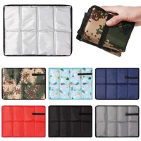 Portable Folding Camping Mat Foam Sitting Pad Waterproof Oxford Cloth Beach Mat Prevent Dirty Hiking Small Picnic Seat Outdoor 1