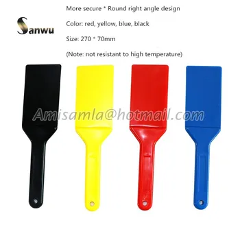 

10 set High Quality Plastic Blade in Offset Printing Part Four Colour Ink Knife