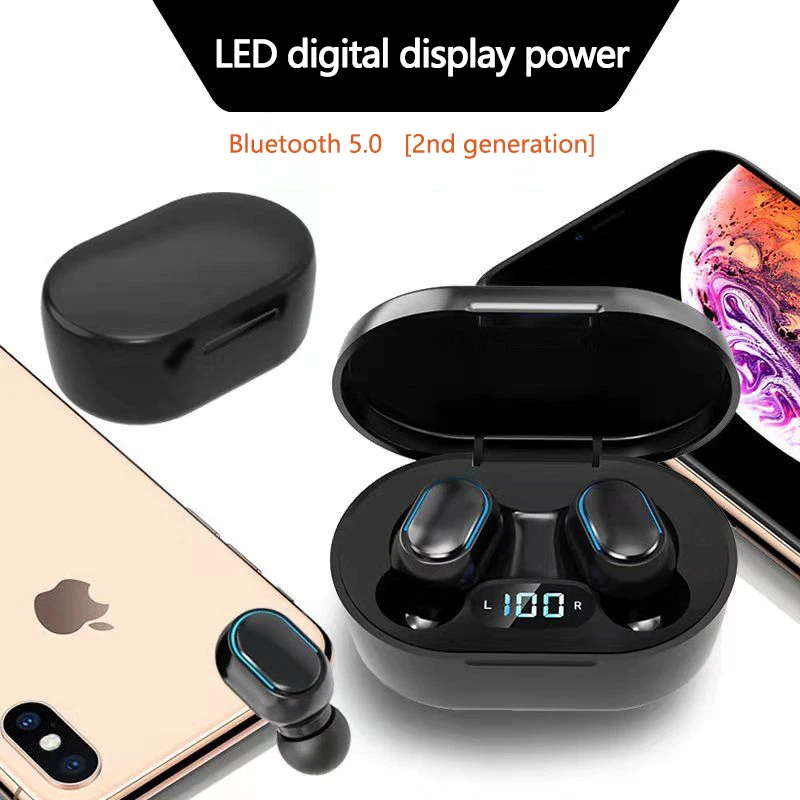 Caridite I7 TWS Bluetooth наушники Новое поступление Беспроводная стереогарнитура с супер