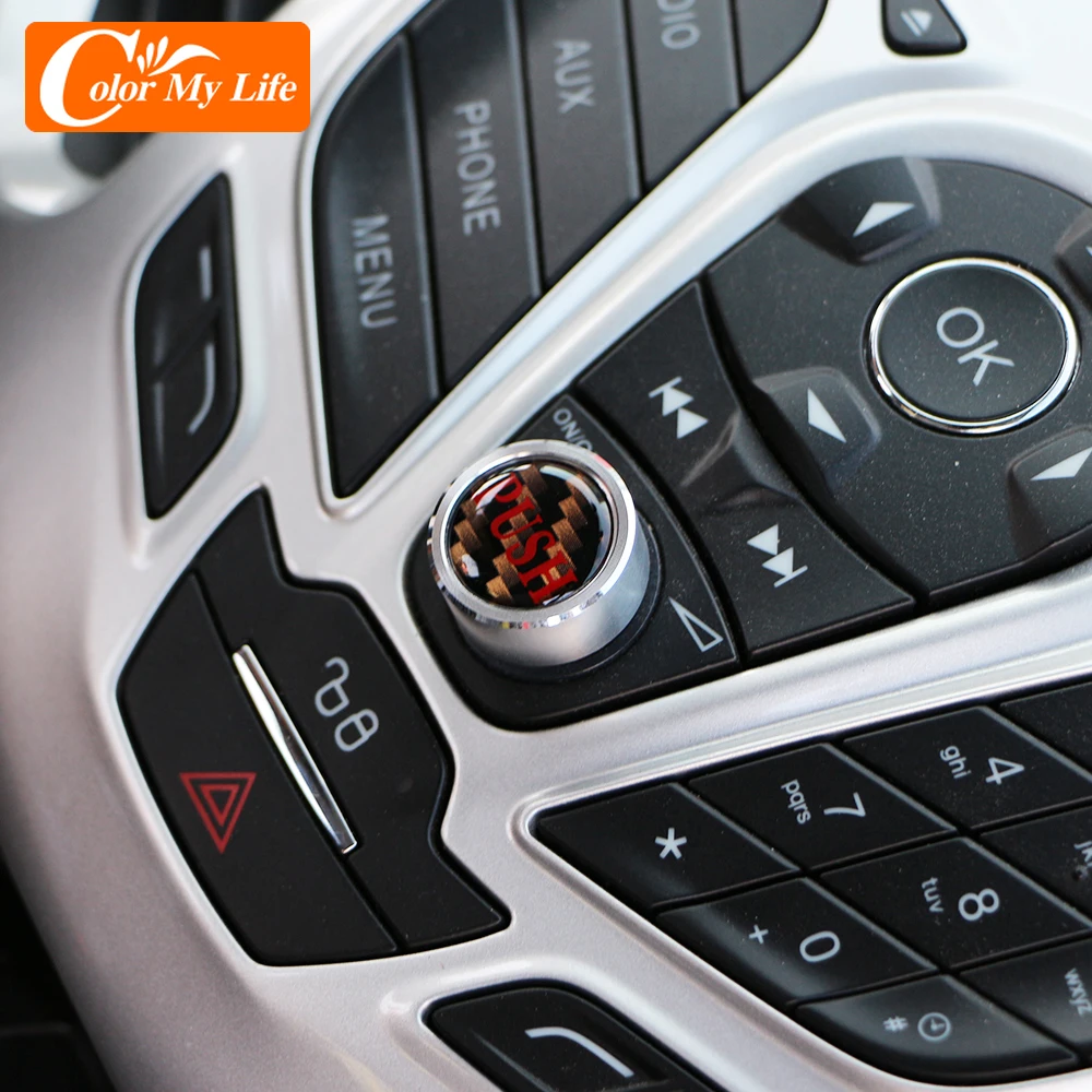 1 шт. автомобильный переключатель аудио из алюминиевого сплава Ручка управления
