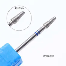 Профессиональное электрическое сверло для ногтей алмазная шлифовальная насадка для ногтей Frez Diamentowy металлическая маникюрная машинка аксессуары