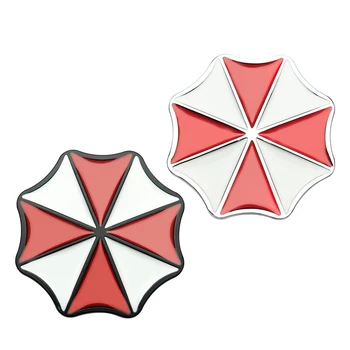 

Car Styling 3D Metal Umbrella Corporation Emblem Sticker Decals For BMW Audi Toyota Peugeot Suzuki Citroen Fiat Skoda Seat KIA