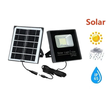 

Wireless Solar Light Outdoor Decor Waterproof smart on at night Solar Wall Lamp For Outdoor Yard Garden Lamps seperable panel in