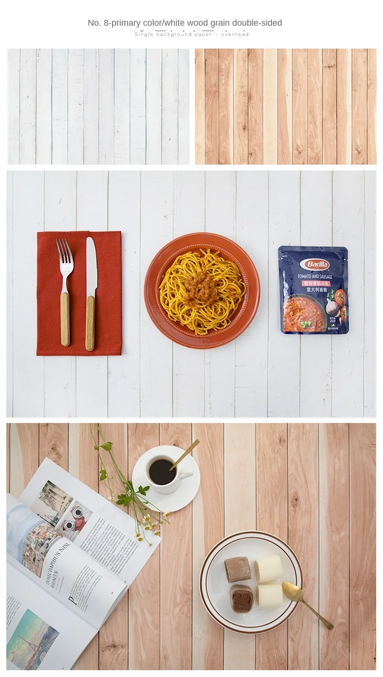 57*87cm Photography Backdrops Marble Wood Grain 2 Sided Waterproof Backgroud Cosmetics Photo Background for Studio Photo