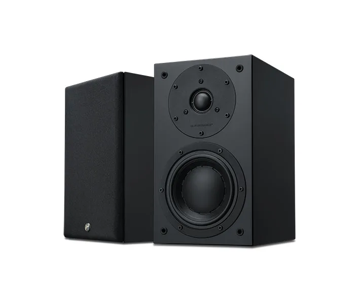 HiVi D1.1 bookshelf speaker 2way 4th invented Professional 5 bass 28mm dome tweeter Sensitivity 86dB 8ohm Power Handling 10-120W - Цвет: black