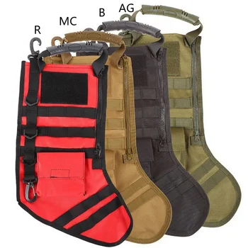 

Hot Hanging Tactical Molle Christmas Stocking Bag Dump Drop Pouch Utility Storage Bag Military Combat Hunting Magazine Pouches