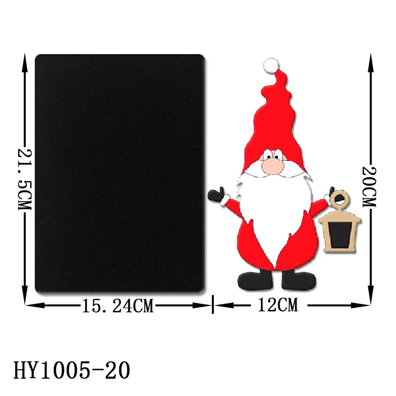 Santa Claus Cutting Dies Wooden Dies Suitable for Common Die Cutting Machines on the Market