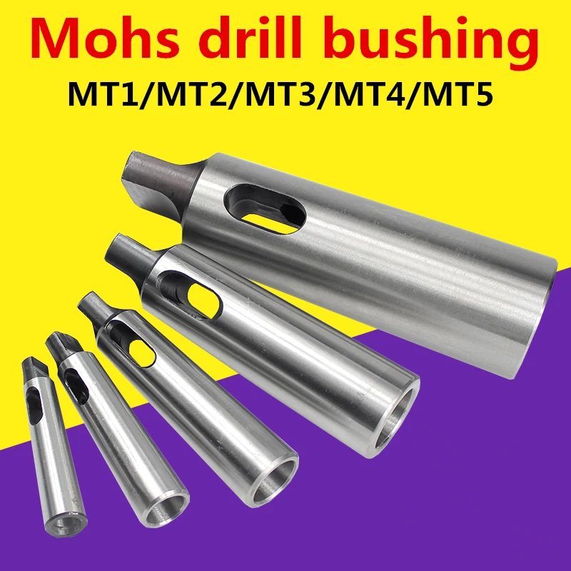 New MT5 Spindle To MT2 Chuck Drill Sleeve Holder Morse Taper CNC Lathe Accessory