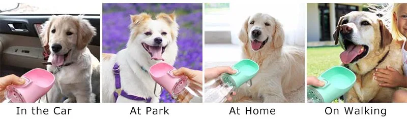 Portable Dog Water Bottle Travel Outdoor Walking