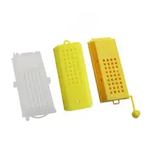 60 шт. пластиковая пчелиная матка Защитная клетка пчеловодство оборудование Пчеловодство приспособление для отжима