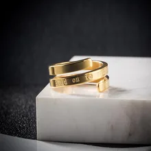 925 Sterling Silver Custom Ring Personalized Engraved Name Adjustable Ring Wedding Ring Custom Exclusive Gift Hot Sales