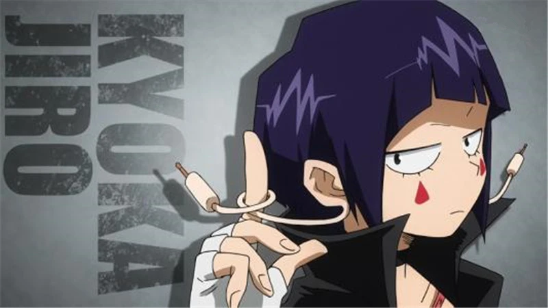 Мультфильм Аниме My Hero Academy периферийный парик персональная Мода Jiro Kyoka Хэллоуин косплей реквизит аксессуары фиолетовый парик