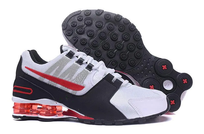 Chaussures Shox авеню 802 Мужская Спортивная обувь для бега дешевая OZ NZ R4 Hommes спортивные кроссовки дизайнерские кроссовки l - Цвет: Серый