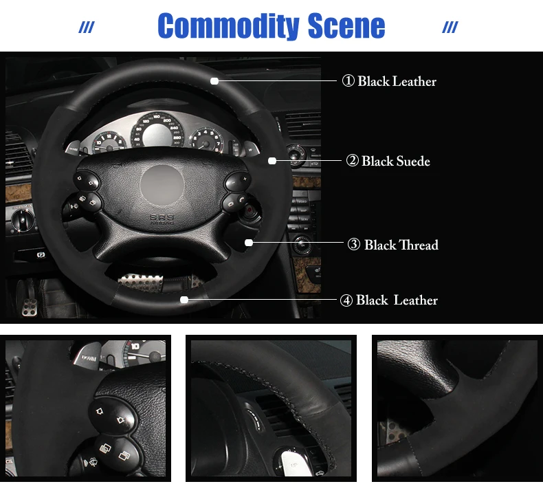 for Mercedes-Benz AMG 2007 steering wheel cover