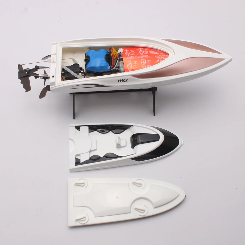 H102 High Speed 26KM/H RC Boat 3.4G Racing Remote Control Racing Boat Fishing Boat Toys for Children Hobbies Gifts