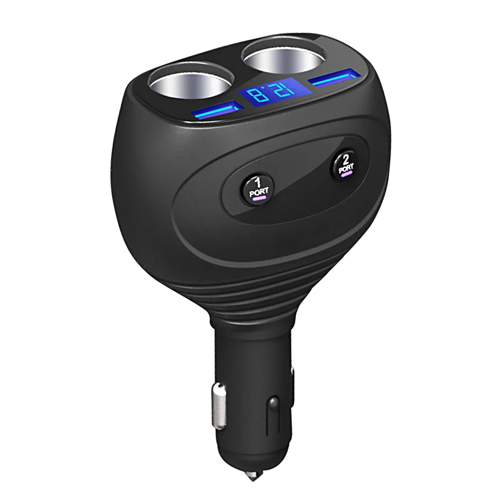 

Cigarette Lighter Car Phone Lightweight Mini Durable Charger Quick Charging Universal Dual USB