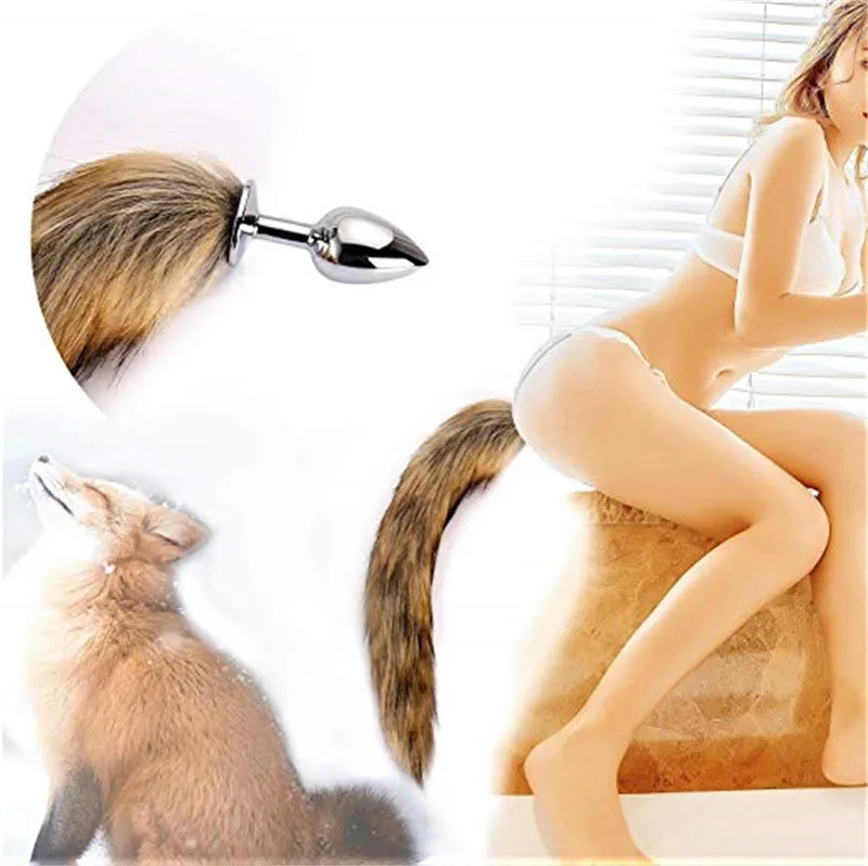 Modun Costume Buttplug Ear Cosplay bidee Enema Анальная пробка с лисьим хвостом анальная хвостом|Биде|