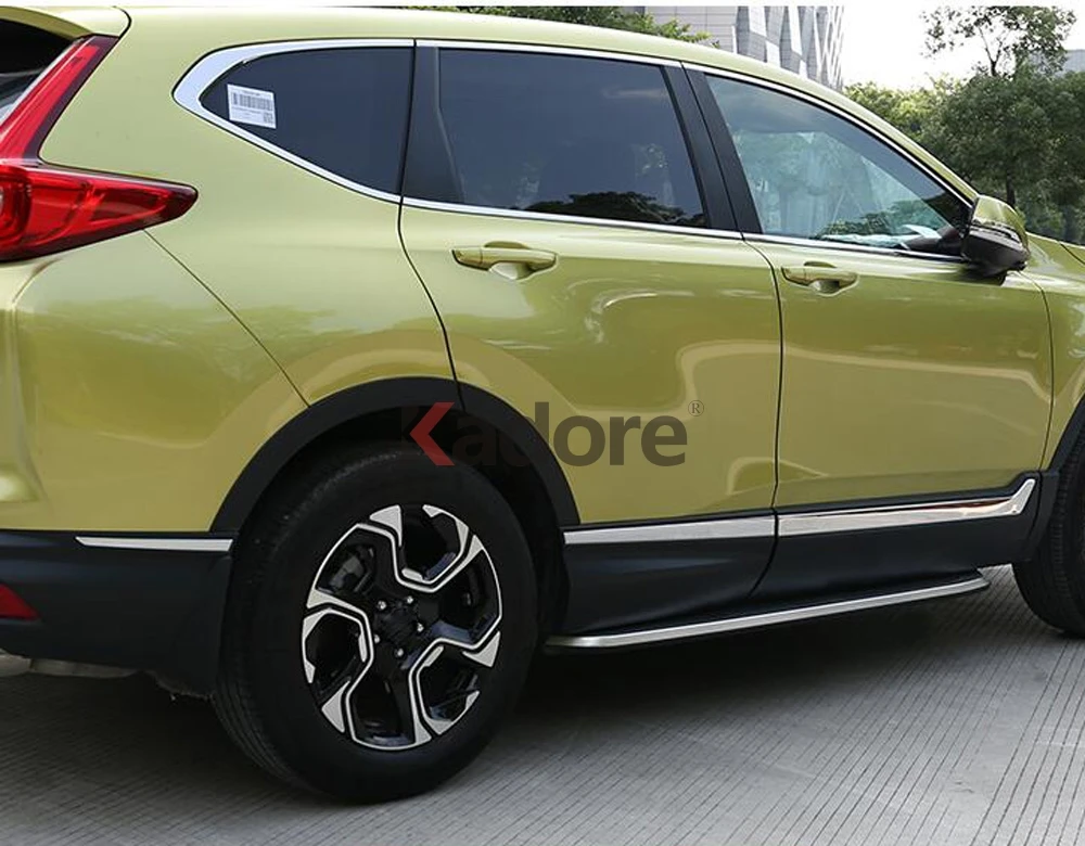 Для CRV C-RV хромированная Боковая дверь корпус литья линия крышка, защита отделки украшения внешние аксессуары