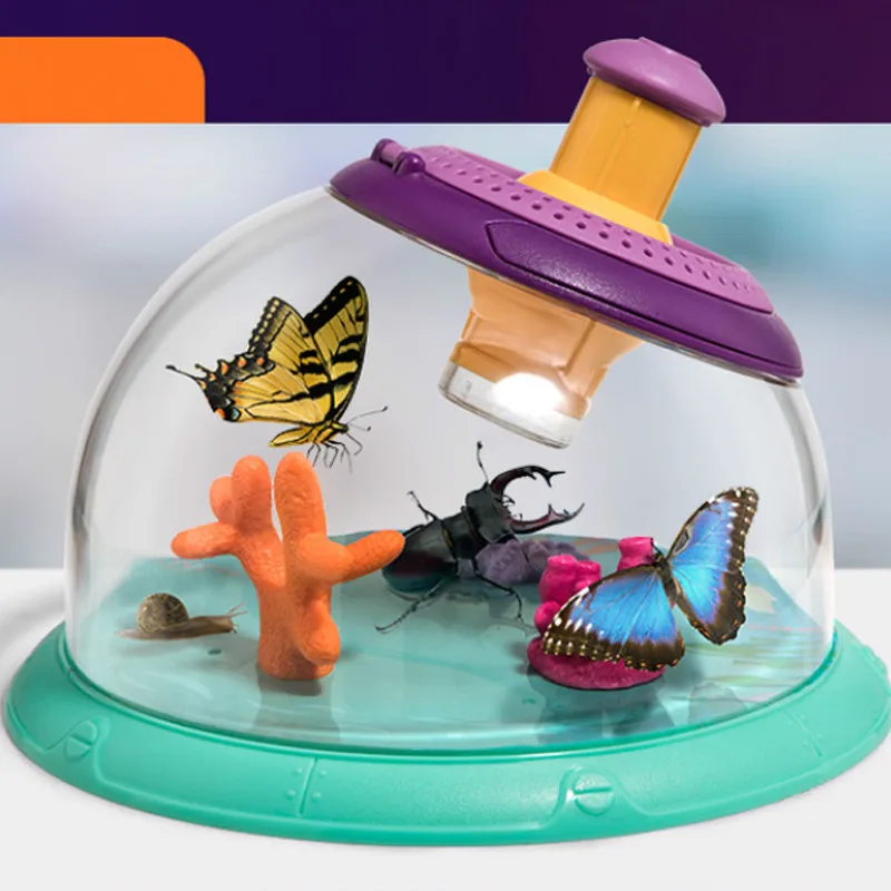 

Kids Scientific Can Insect Observation Barrel Elton Multifunctional Animal Barrel Experiment Of Raising Goldfish Educational Toy