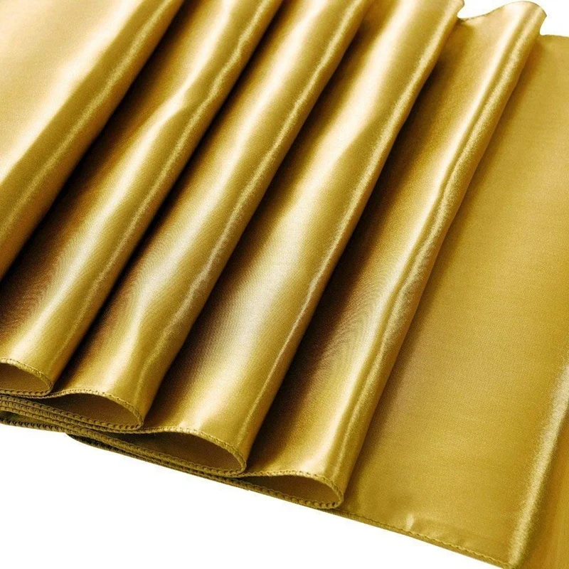 30 X 275 Cm Long Tablecloth, Suitable For Wedding, Workbench Runners Slim Fit Rectangle Round Table Decoration For Birthday Part