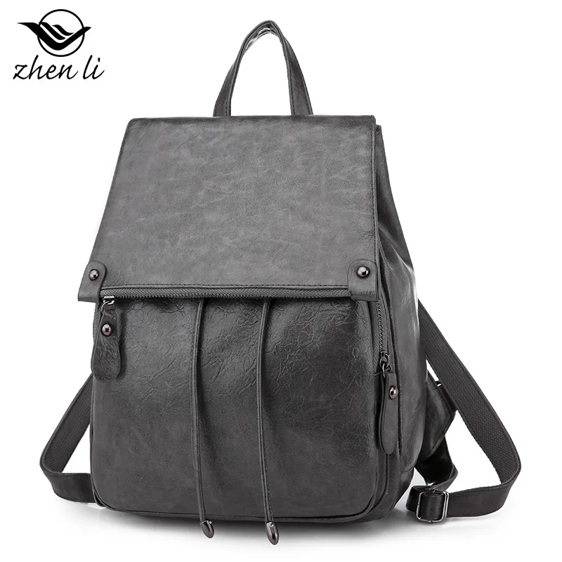 Zhenli2019 стиль PU Сумка тренд колледж Стиль Крест границы для рюкзак женская отдельная станция рюкзак поставка товаров