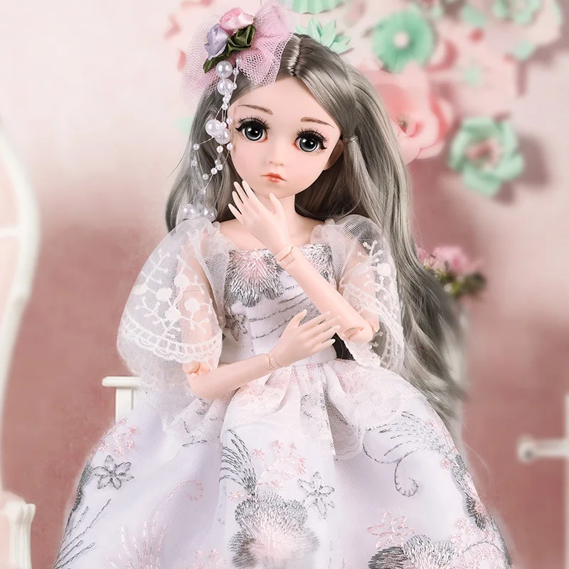 Bjd кукла, 1/4 Sd куклы, 18 дюймов, 26, костюм для девочек, принцесса, серия, игрушки, лучший подарок для девочек - Цвет: D