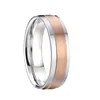 Classique USA taille 5 à 15 bijoux de mode occidentale bagues de mariage pour hommes et femmes titane Alliance amoureux Couples bague