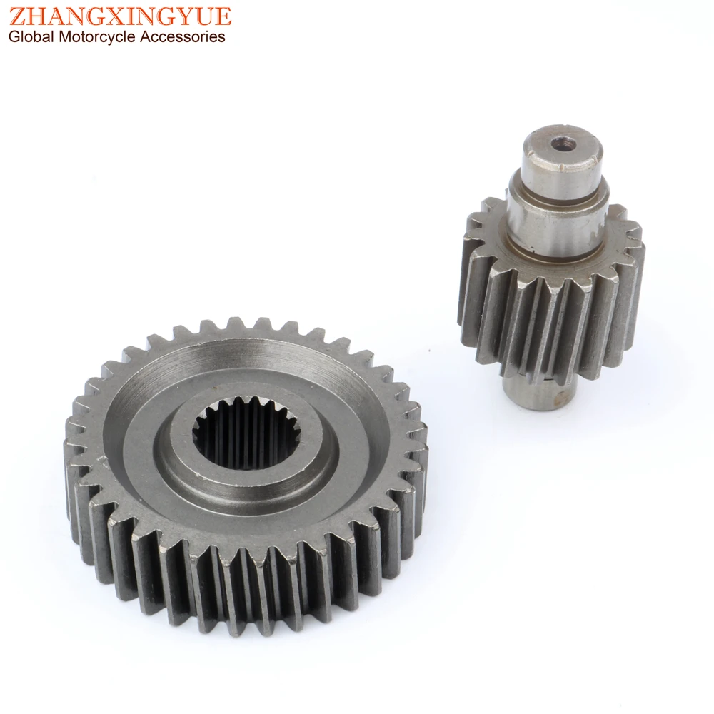 Scooter 36T-17T Performance Final Drive Gear for Baotian BT125T Znen ZN150T GY6 125 150cc 152QMI 157QMJ 4-stroke