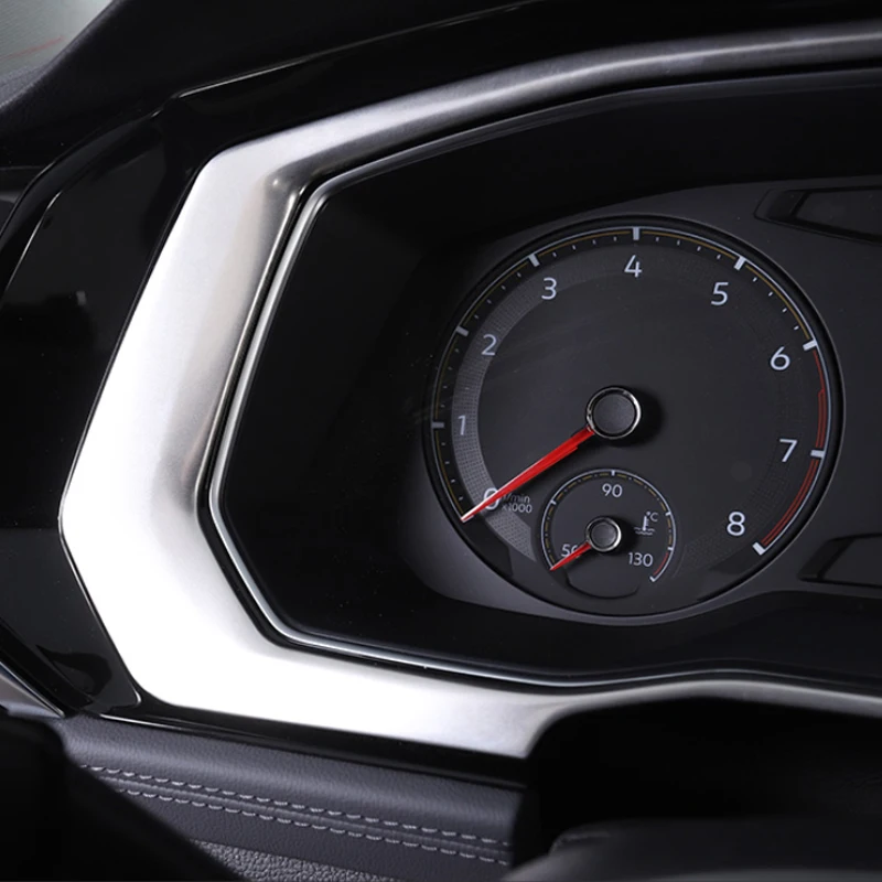 Автомобильный Стайлинг для Volkswagen Jetta A7- Нержавеющая сталь Руль приборной панели отделка кольцо украшение наклейка крышка блесток